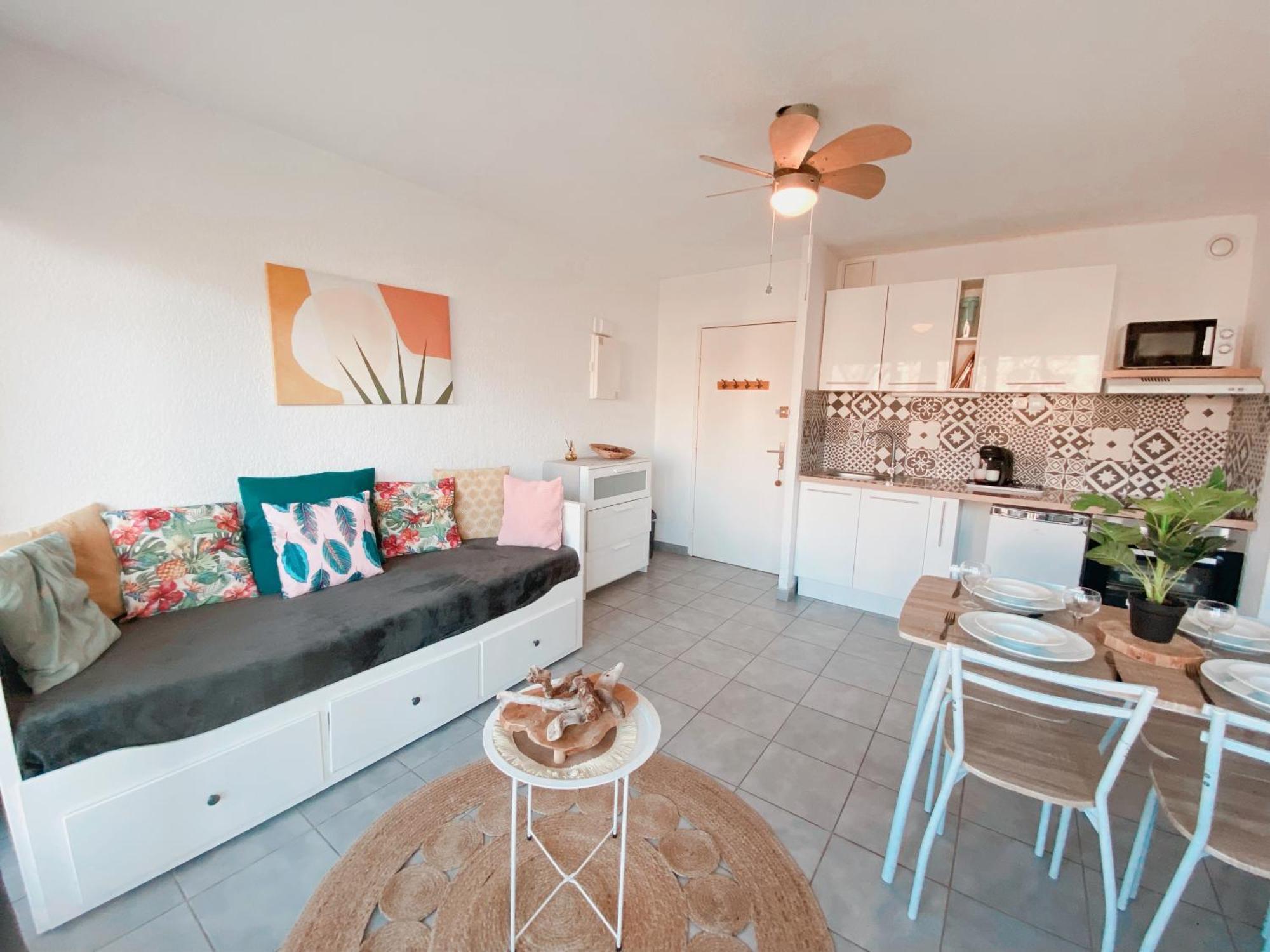 Superbe T2 Au Calme Avec Balcon Sur La Marina - 10 Διαμέρισμα Canet-en-Roussillon Εξωτερικό φωτογραφία