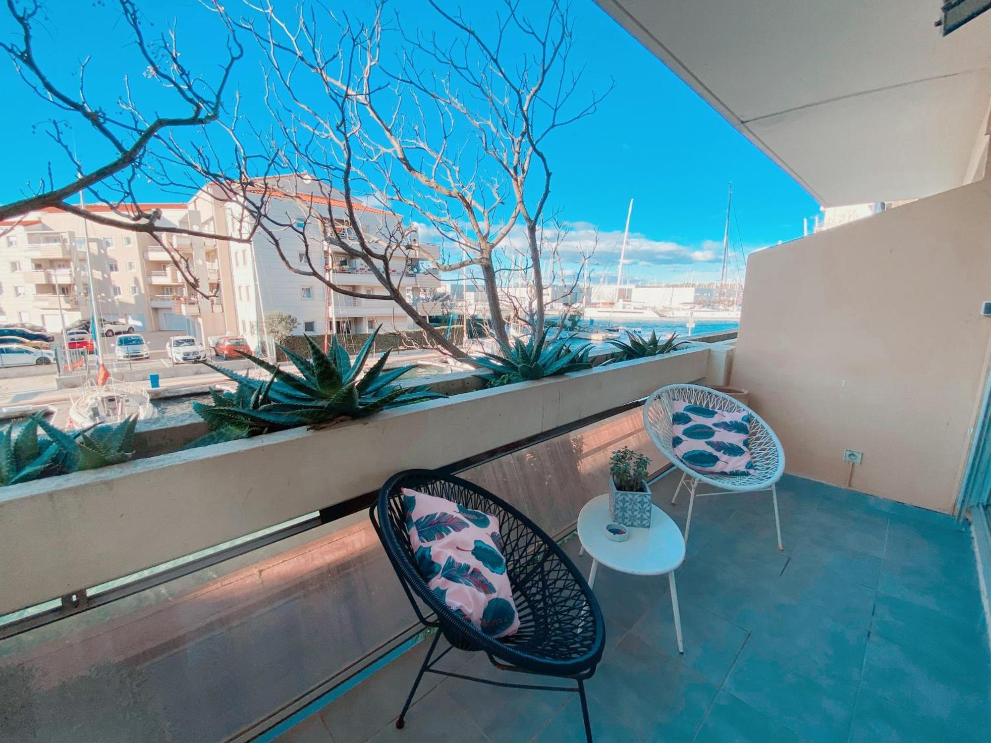 Superbe T2 Au Calme Avec Balcon Sur La Marina - 10 Διαμέρισμα Canet-en-Roussillon Εξωτερικό φωτογραφία